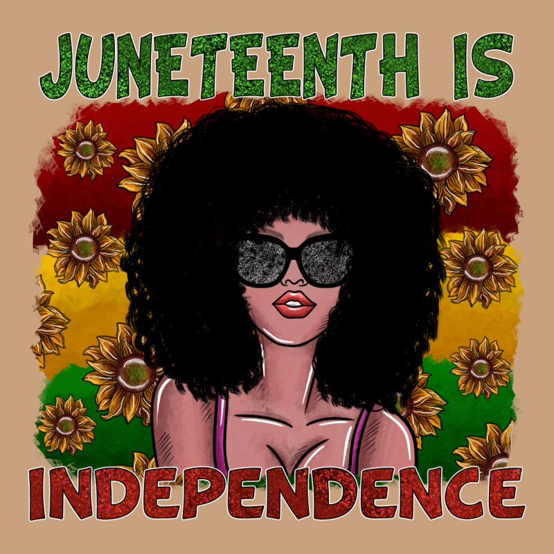 Juneteenth Is Independence Vintage Tee by SublimationCraftShop | Teevron