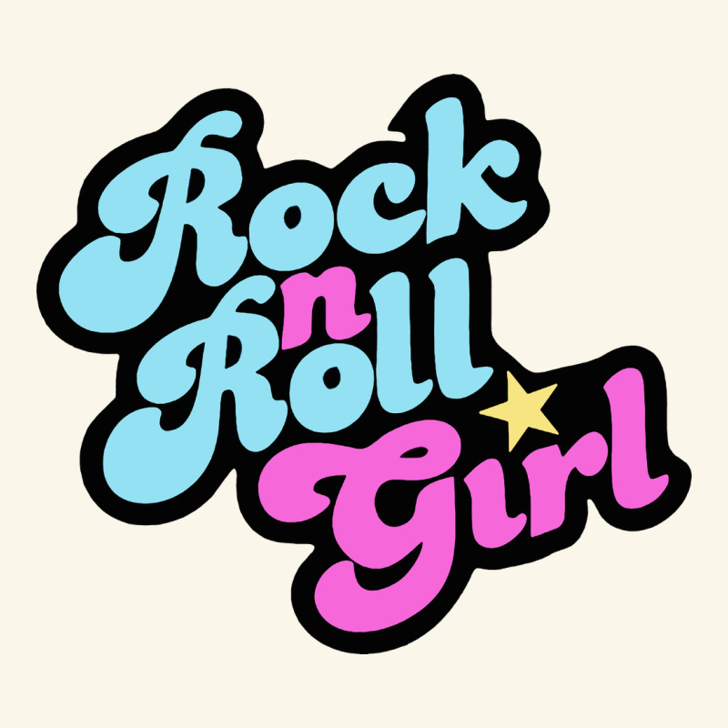 Rock N Roll Girl Premium Hoodie by artisFamous | Teevron