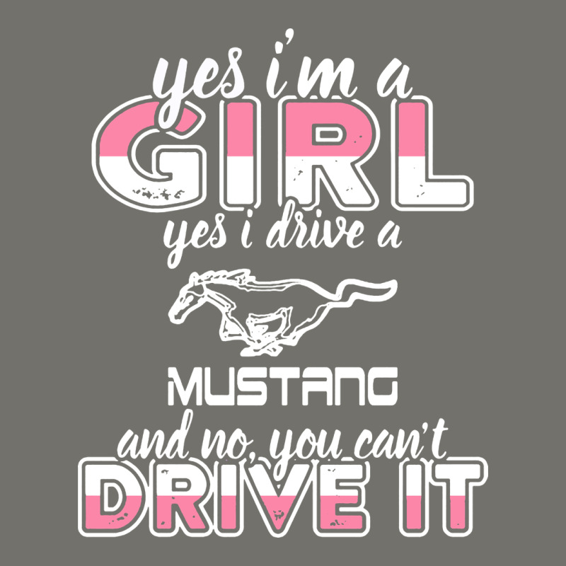 Mustang I M A Girl Who Drives A Mustang Premium Hoodie by artisFamous | Teevron