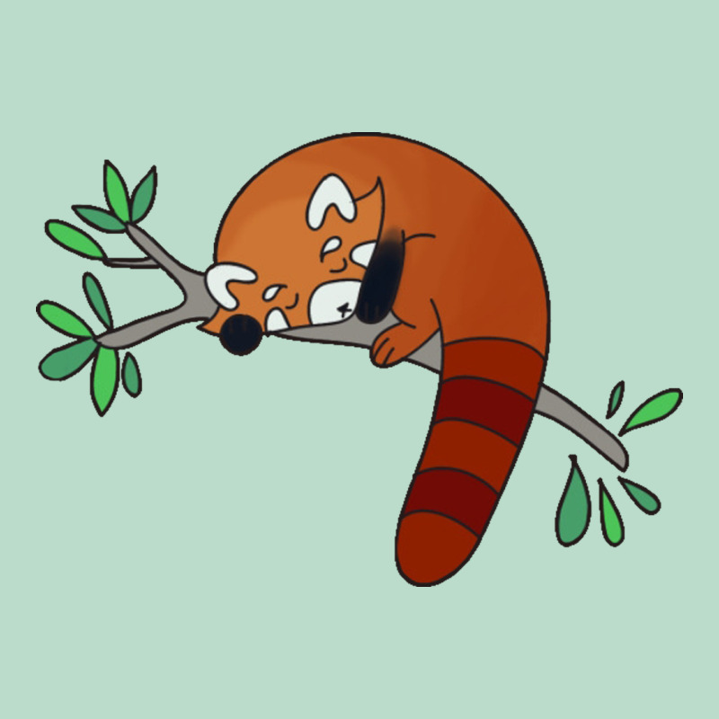Red Panda Sleeping Premium Hoodie by artisFamous | Teevron
