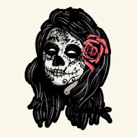 Sugar Skull Lady Premium Hoodie | Teevron