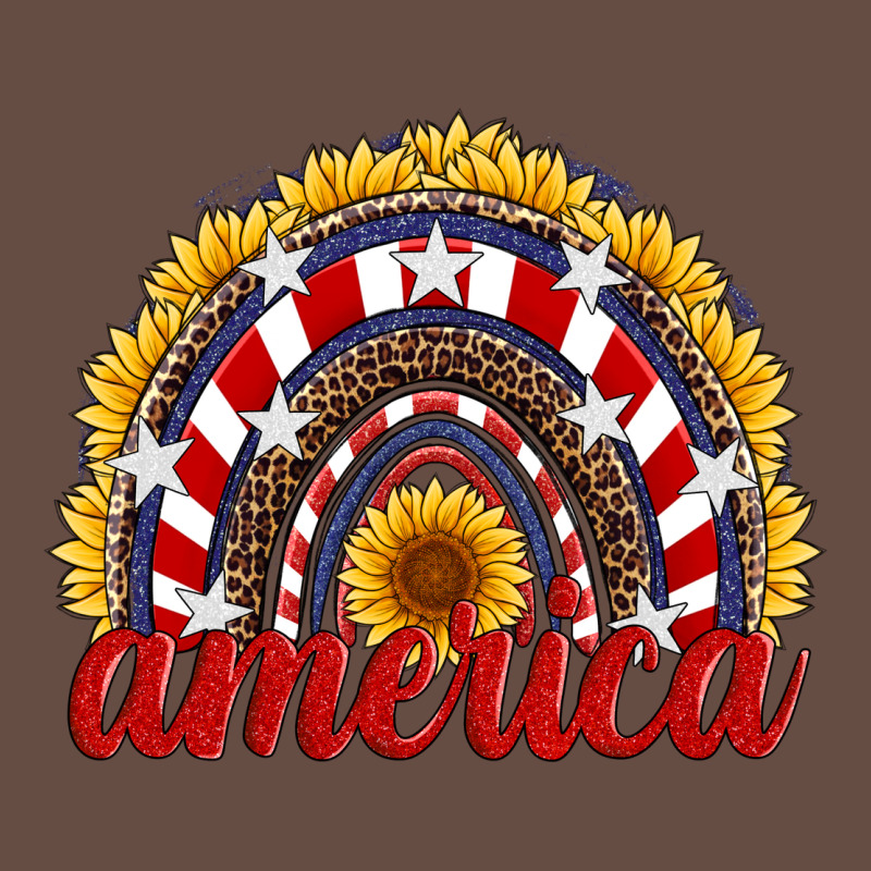 America Sunflower Rainbow Long Sleeve Tee by Artiststas | Teevron