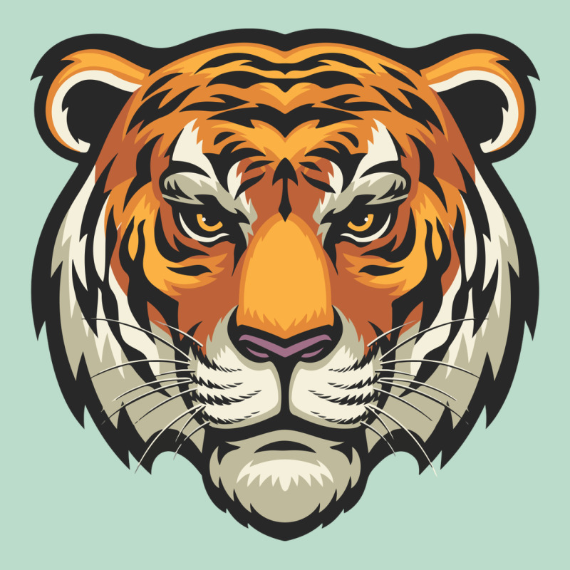 Tiger Vector Face Premium Hoodie by artisFamous | Teevron