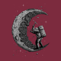 Digging The Moon Premium Hoodie | Teevron