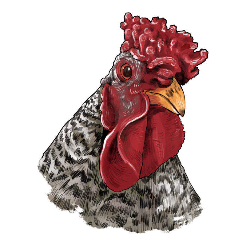Dominique Rooster Head Ladies Tee by LillyAllenDesigns | Teevron