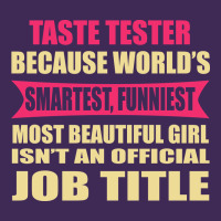 Taste Tester Funniest Isn't A Jobtitle Premium Hoodie | Teevron