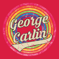 George Carlin   Retro Rainbow Faded Style Premium Hoodie | Teevron