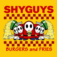 Shy Guys Burger And Fries Premium Hoodie | Teevron