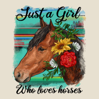 Just A Girl Who Loves Horseshoe Urban Heavy Tee | Teevron