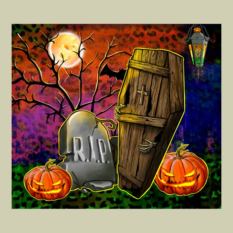 Headstone And Coffin Tumbler Heavy Core Tee by BundleAndBundleShop | Teevron