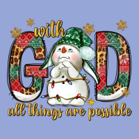 With God All Things Are Possible With Snowman Bbs Classic Tee | Teevron