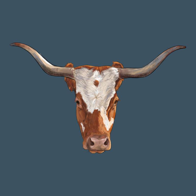 Longhorn Cow Head Urban Heavy Tee by RanaPortraitStore | Teevron
