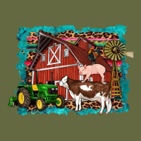Farm Life Tractor Cow Pig Rooster Long Sleeve Tee | Teevron