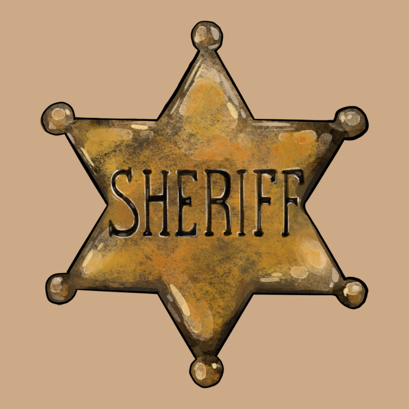 Sheriff Star Vintage Hoodie by BarkalooDesign | Teevron
