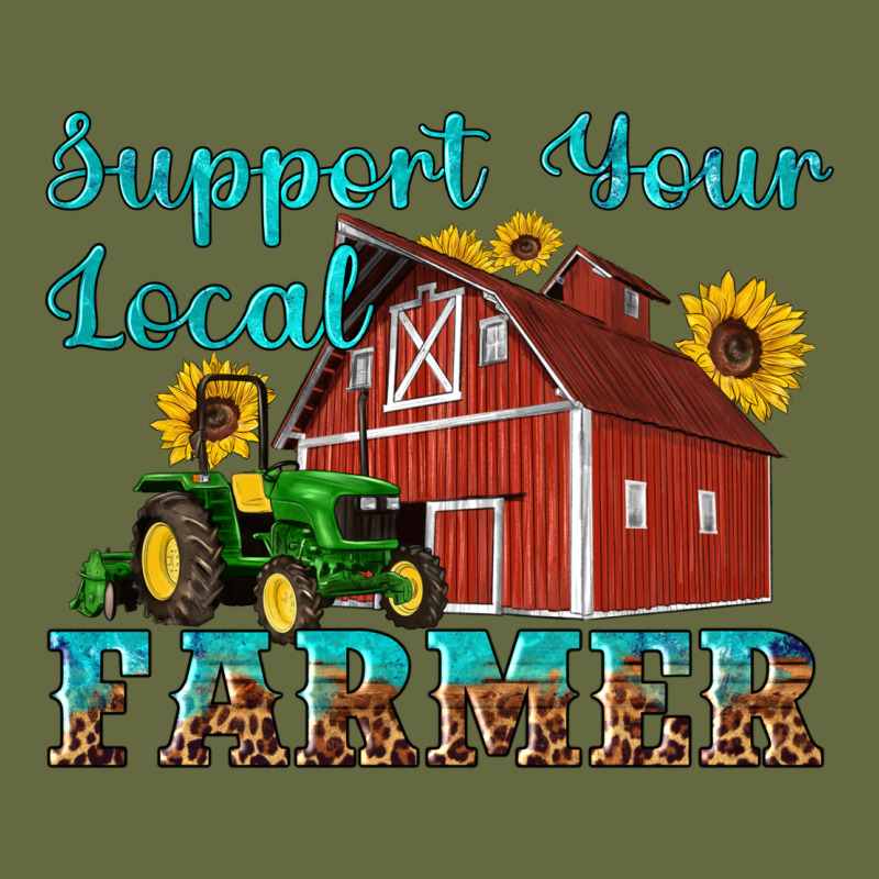 Western Support Your Local Farmer Long Sleeve Tee by Artiststas | Teevron
