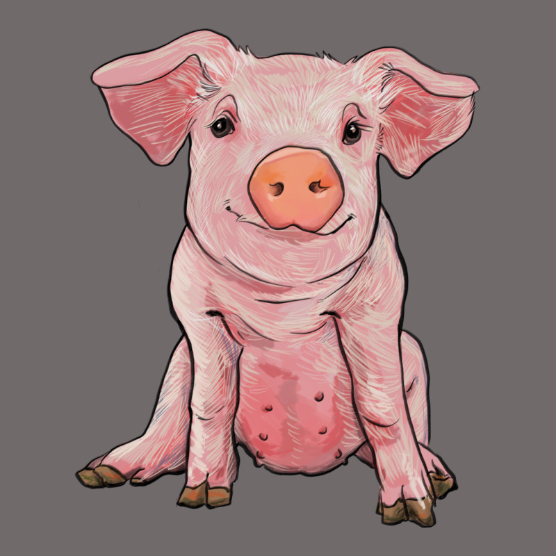 Sitting Pig Urban Heavy Tee by RanaPortraitStore | Teevron