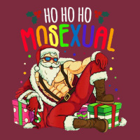Mens Ho Ho Ho Mosexual Premium Hoodie | Teevron