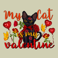 My Cat Is My Valentine Valentine's Day Heavy Core Tee | Teevron