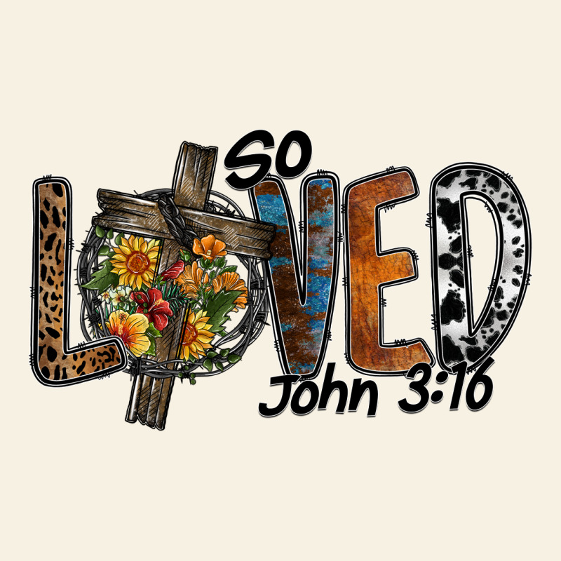 So Loved Jhon 3.16 Vintage Tee by SublimationCraftShop | Teevron