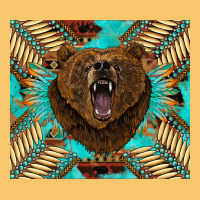 Bear Native American  Tumbler Vintage Hoodie | Teevron