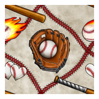 baseball glove and bat seamless pattern | Teevron