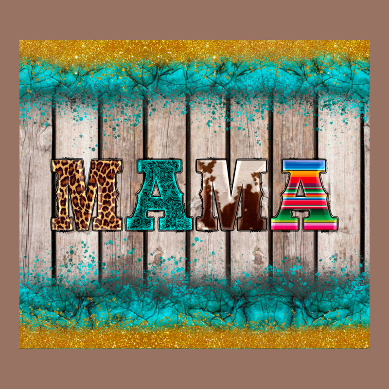 Western Turquoise Mama Premium Hoodie by BarkalooDesign | Teevron