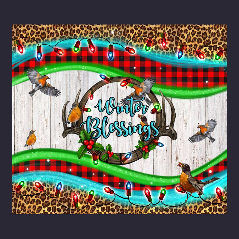 Winter Blessings Leopard Vintage Tee by LillyAllenDesigns | Teevron