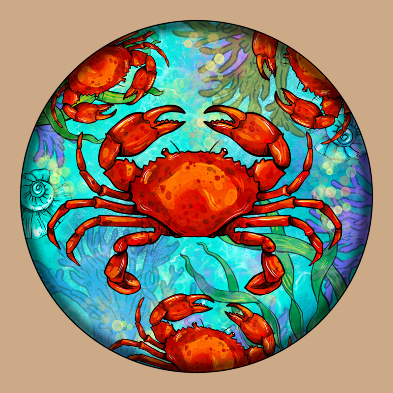 Crab Vintage Hoodie by BarkalooDesign | Teevron