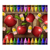 Crayons And Apples | Teevron