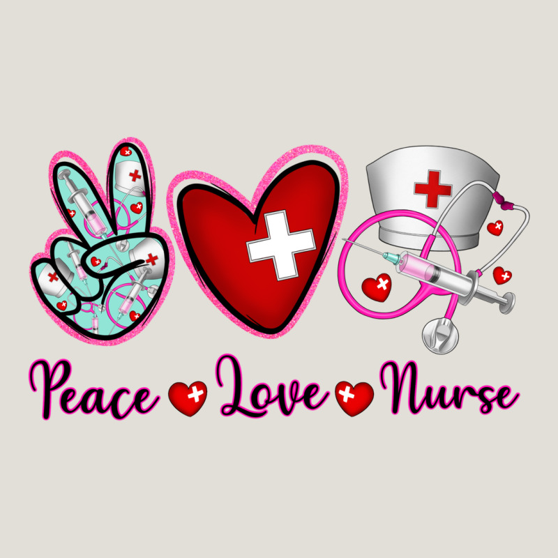 Peace Love Nurse Heavy Core Tee by RanaPortraitStore | Teevron