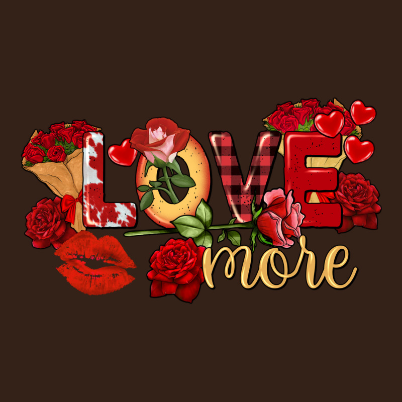 Love More Valentine's Day Heavy Core Tee by FaDigitalArtStudio | Teevron