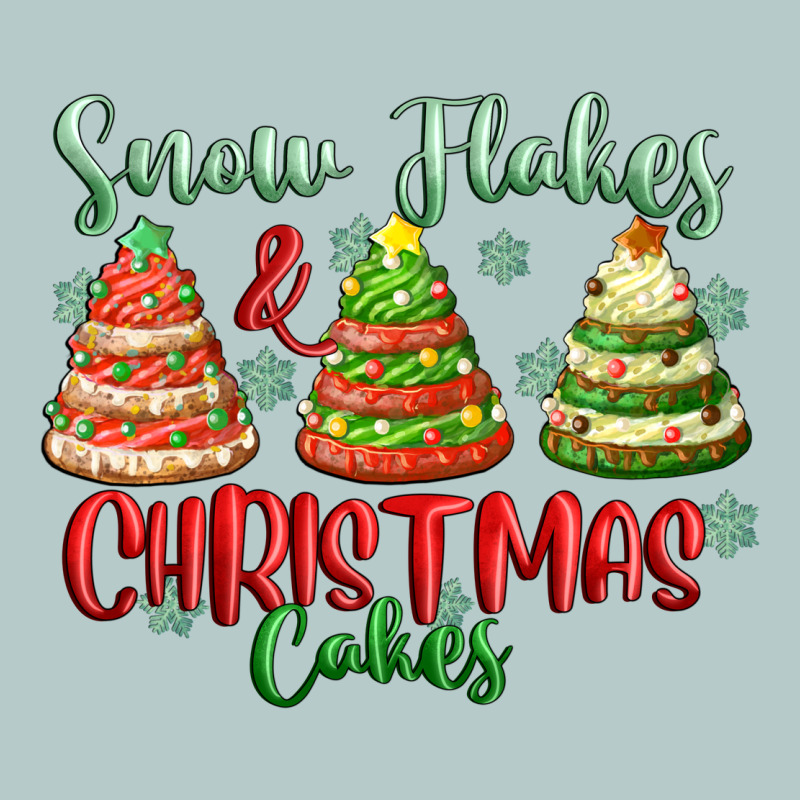 Snow Flakes And Christmas Cakes Heavy Core Tee by FaDigitalArtStudio | Teevron