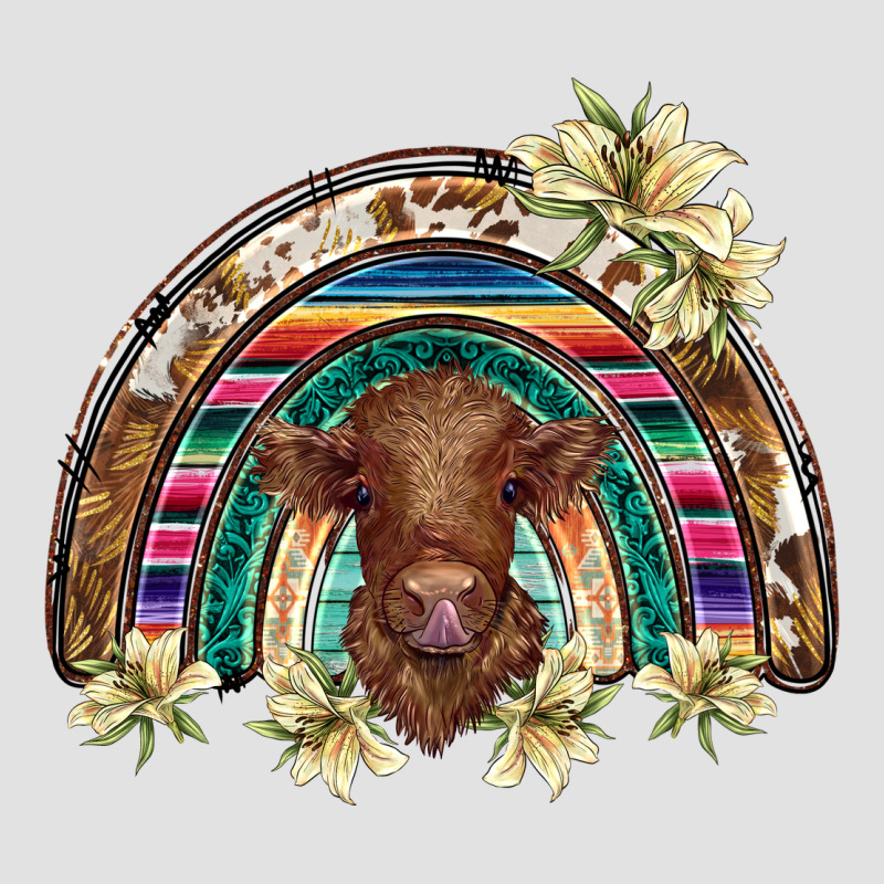 Scottish Calf Rainbow Premium Hoodie by BarkalooDesign | Teevron