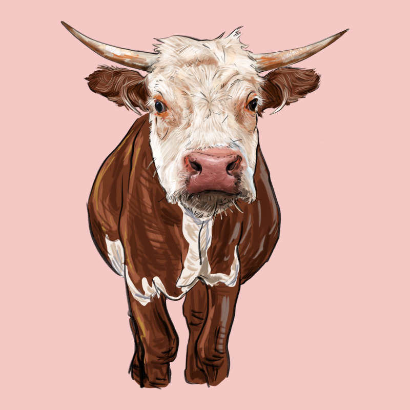 Hereford Cow Urban Heavy Tee by RanaPortraitStore | Teevron