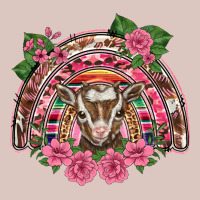 Pink Floral Baby Goat Rainbow Premium Hoodie | Teevron