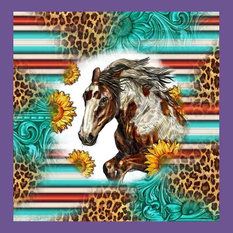Western Mustang Horse Vintage Tee by LillyAllenDesigns | Teevron