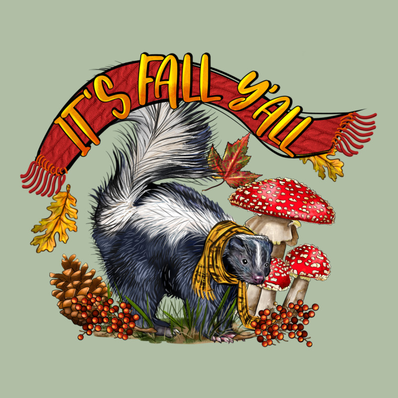 It's Fall Y'all Skunk Urban Heavy Tee by LillyAllenDesigns | Teevron