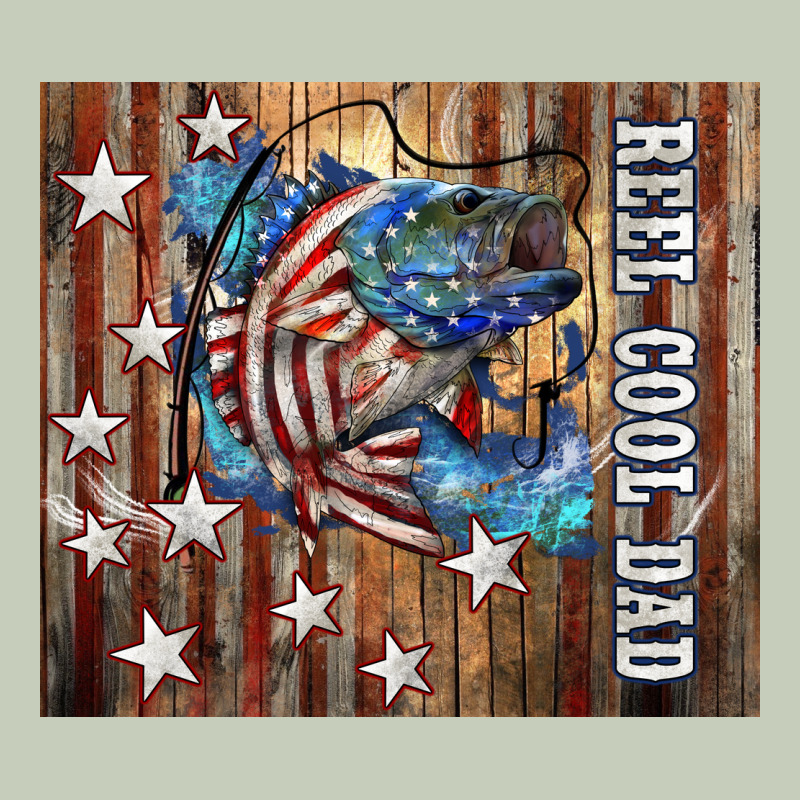 Western Reel Cool Dad American Ladies Tee by LillyAllenDesigns | Teevron