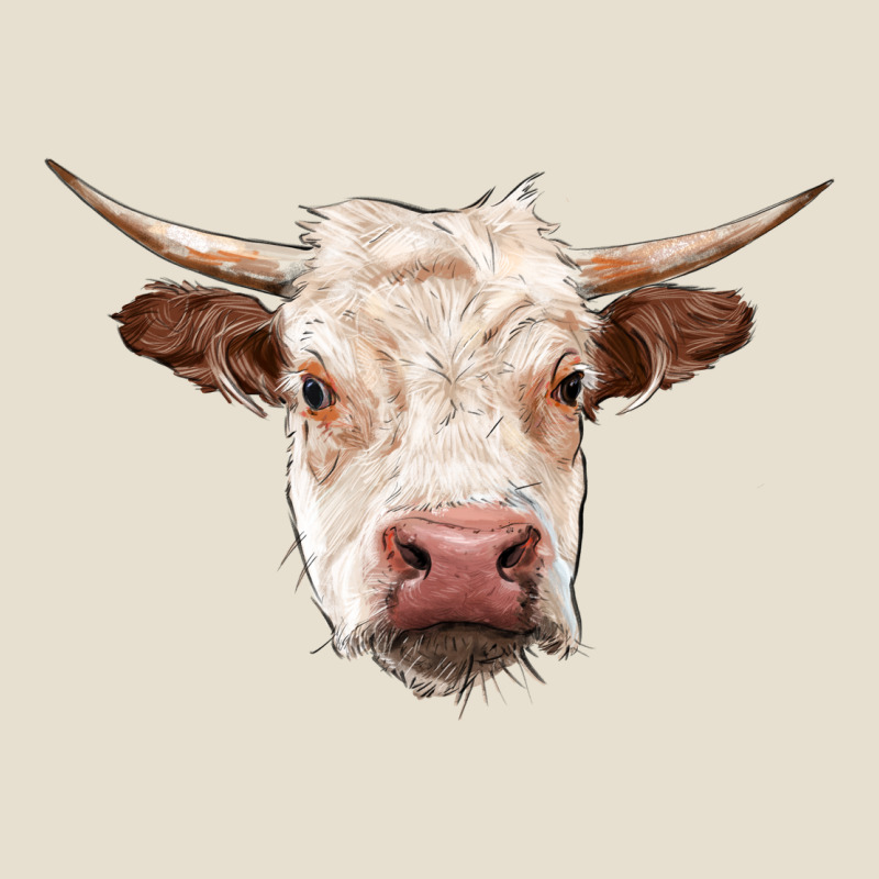 Hereford Cow Head Urban Heavy Tee by RanaPortraitStore | Teevron