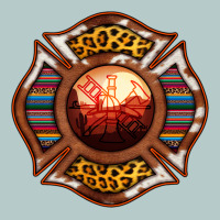 Western Firefighter Symbol Heavy Core Tee | Teevron