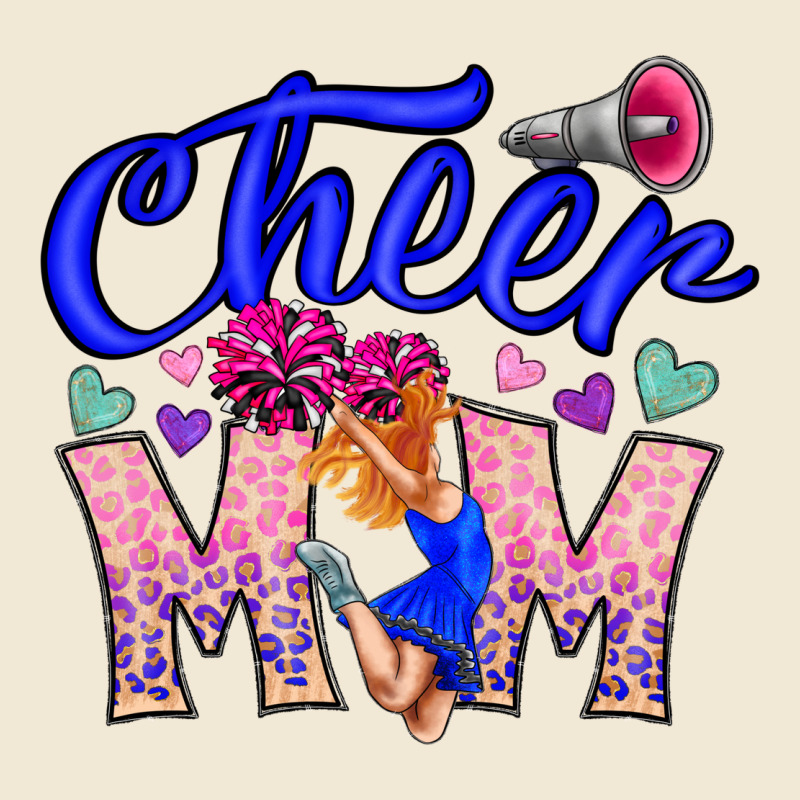 Cheer Mom Premium Tee by CowhideDigitalArt | Teevron