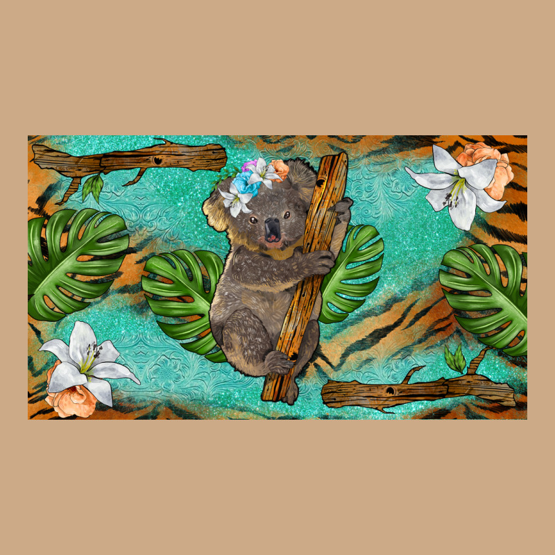 Koala Cup Vintage Hoodie by BarkalooDesign | Teevron