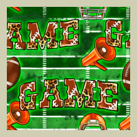 American Football Megaphone And Game Seamless Pattern Heavy Core Tee | Teevron