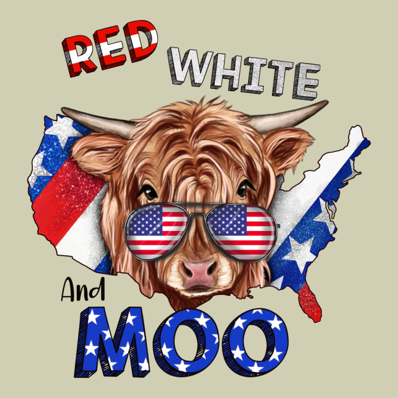 Red White And Moo Cow Heavy Core Tee by RanaPortraitStore | Teevron