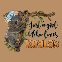 Just A Girl Who Loves Koalas Vintage Hoodie | Teevron