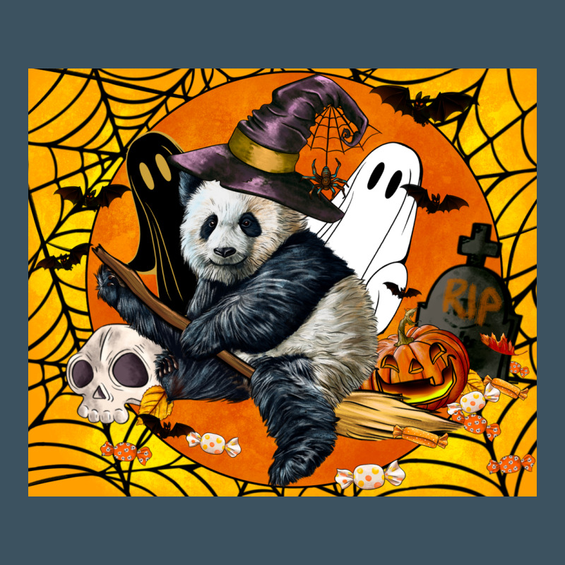 Panda Halloween Urban Heavy Tee by LillyAllenDesigns | Teevron