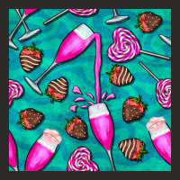 Valentines Day Champagne And Strawberry Heavy Core Tee | Teevron