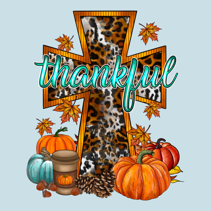 Thankful Cross Ladies Tee by RacoonDesign | Teevron