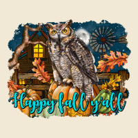 Happy Fall Y'all Owl Premium Tee | Teevron