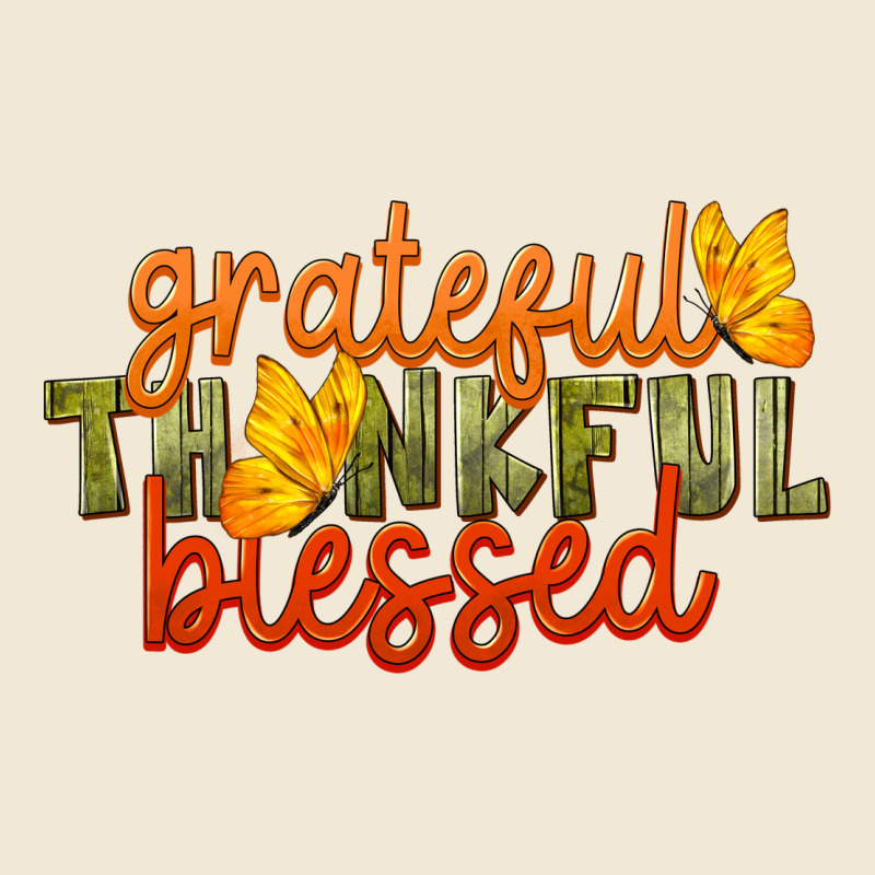 Fall Grateful Thankful Blessed Premium Tee by LillyAllenDesigns | Teevron